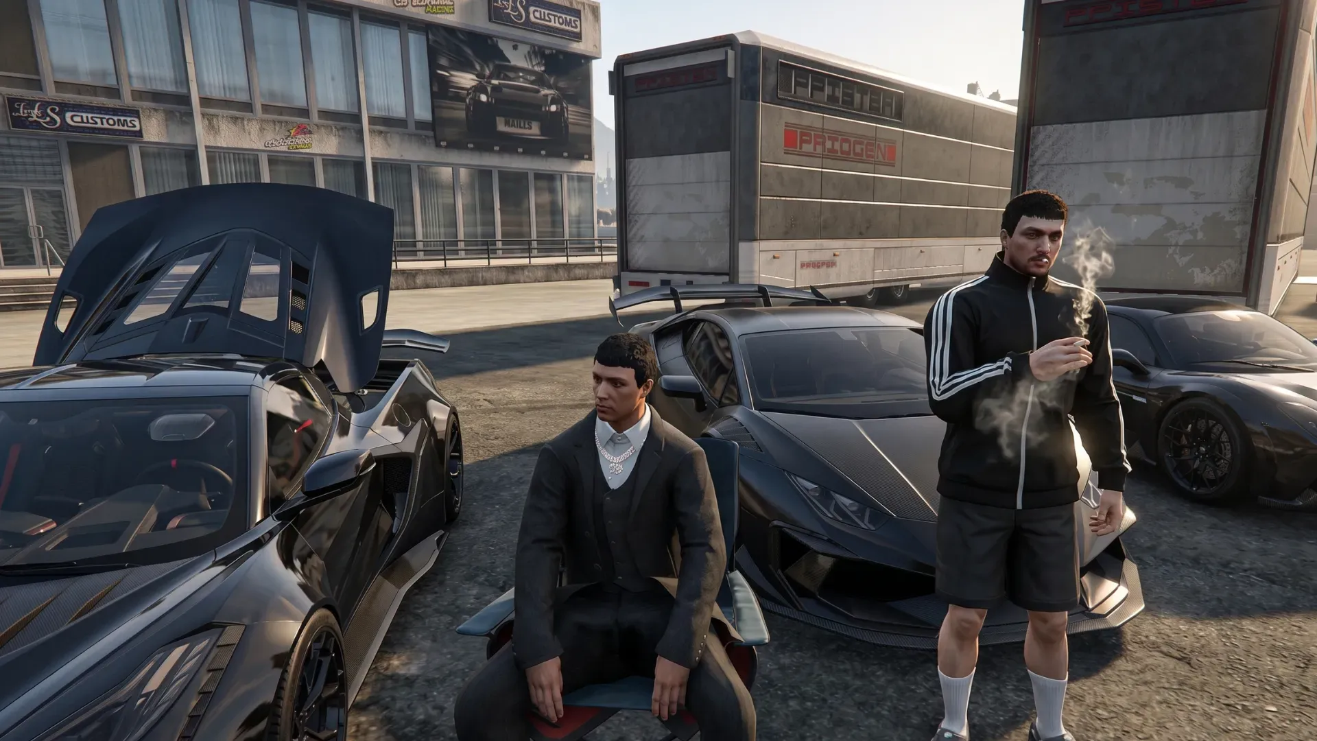 A Rich Man & His Car